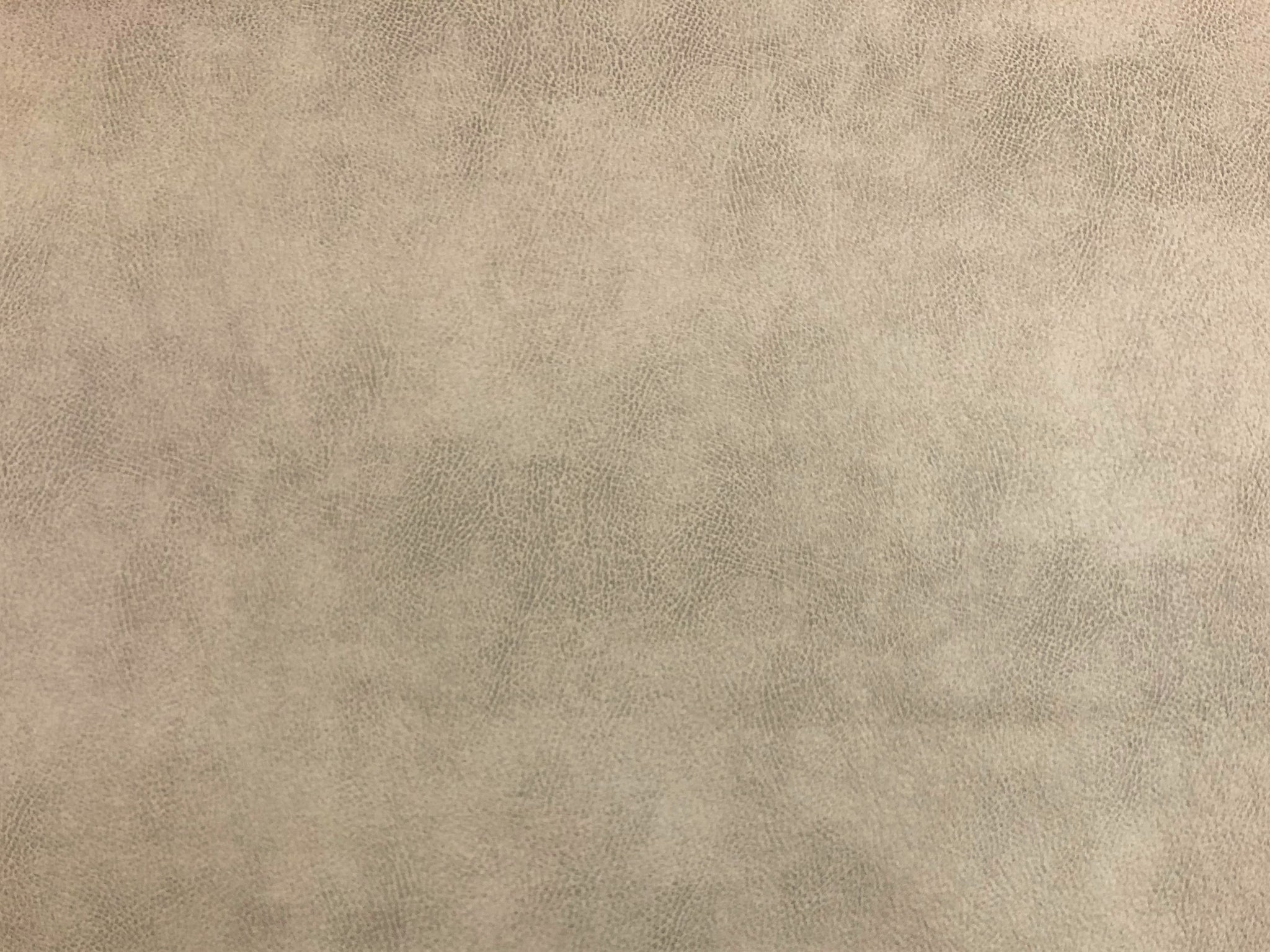 Beige Faux Leather Suede Fabric, Fabric Bistro, Columbia